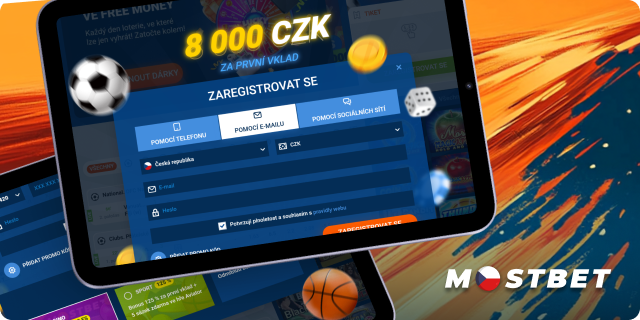 Registrace a přihlášení Mostbet Česko