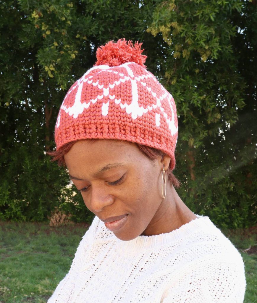 Chunky Fair Isle Crochet Toque- Colourwork Crochet Hat