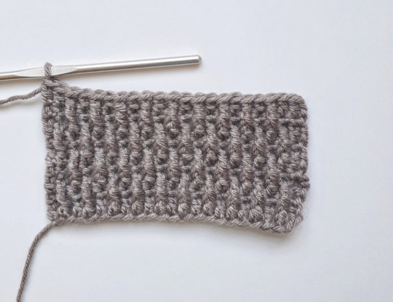 How to Crochet Alpine Stitch in Two Ways- Photo Tutorial
